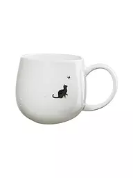 ASA SELECTION | Henkelbecher 0,4l MAGU-FOOTPRINTS Rabbit | weiss