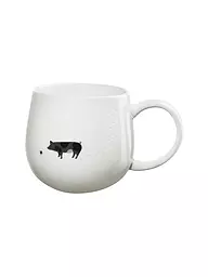 ASA SELECTION | Henkelbecher 0,4l MAGU-FOOTPRINTS Rabbit | weiss