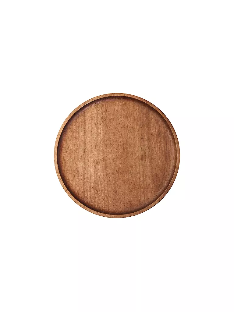 ASA SELECTION | Holzteller "Wood" 15cm (Akazie Massiv) | braun