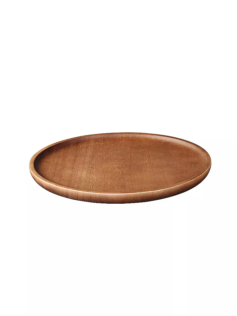 ASA SELECTION | Holzteller "Wood" 25cm (Akazie Massiv) | braun