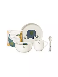 ASA SELECTION | Kinder Porzellanset 5-tlg. "Elefant" | blau
