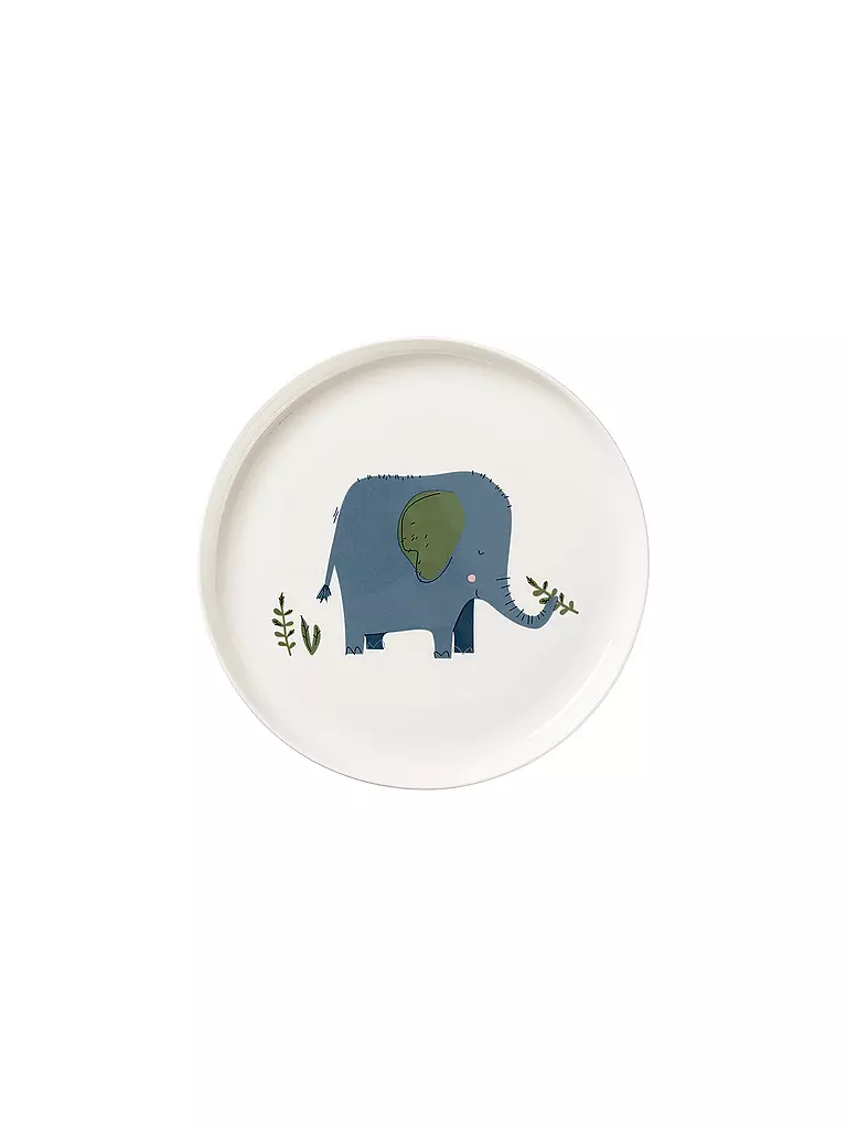 ASA SELECTION | Kinder Porzellanset 5-tlg. "Elefant" | blau