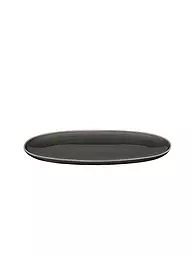 ASA SELECTION | Platte Oval 28,5x16cm SEMANA Caviar  | grau