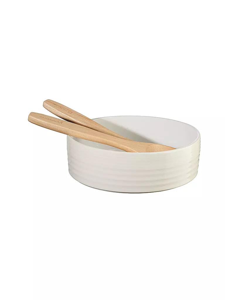 ASA SELECTION | Schale groß 25cm RE:GLAZE Sparkling White | creme