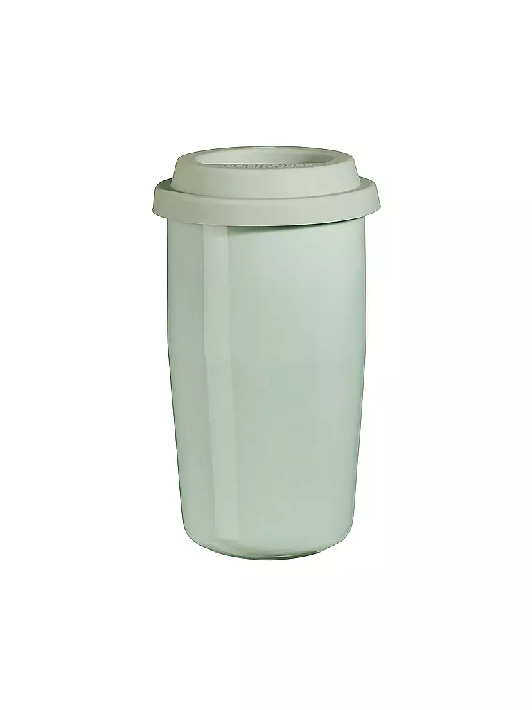 ASA SELECTION | Thermobecher mit Deckel "Cup & Go - Thermo" 0,35l (Mint/Mint) | türkis