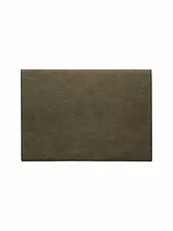 ASA SELECTION | Tischset "Vegan Leather" (Silver Cloud) | dunkelgrün