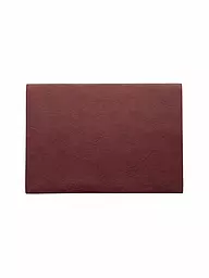 ASA SELECTION | Tischset "Vegan Leather" (Silver Cloud) | rot