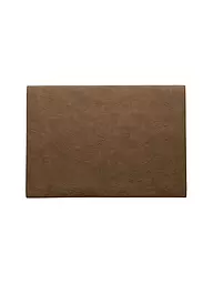 ASA SELECTION | Tischset "Vegan Leather" (Silver Cloud) | camel