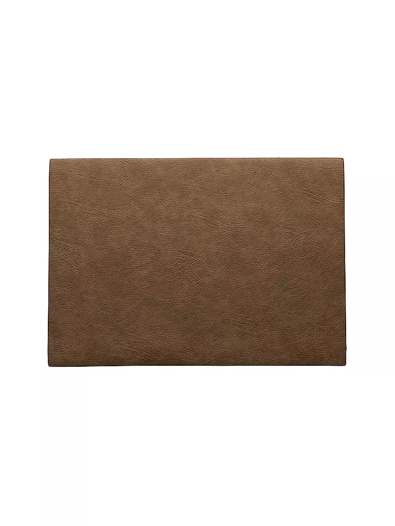 ASA SELECTION | Tischset "Vegan Leather" 46x33cm (Toffee) | camel