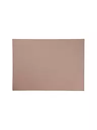 ASA SELECTION | Tischset "Vegan Leather" (Silver Cloud) | rosa