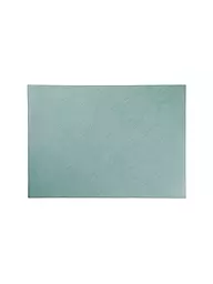 ASA SELECTION | Tischset "Vegan Leather" (Silver Cloud) | mint