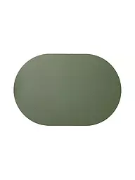 ASA SELECTION | Tischset oval 49,5 x 33cm Onyx | grün
