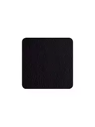 ASA SELECTION | Untersetzer in Lederoptik 10x10cm 4er Basalt | schwarz