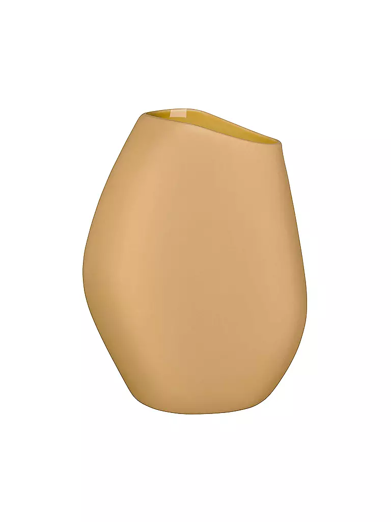 ASA SELECTION | Vase Hana 18cm Mustard | Camel
