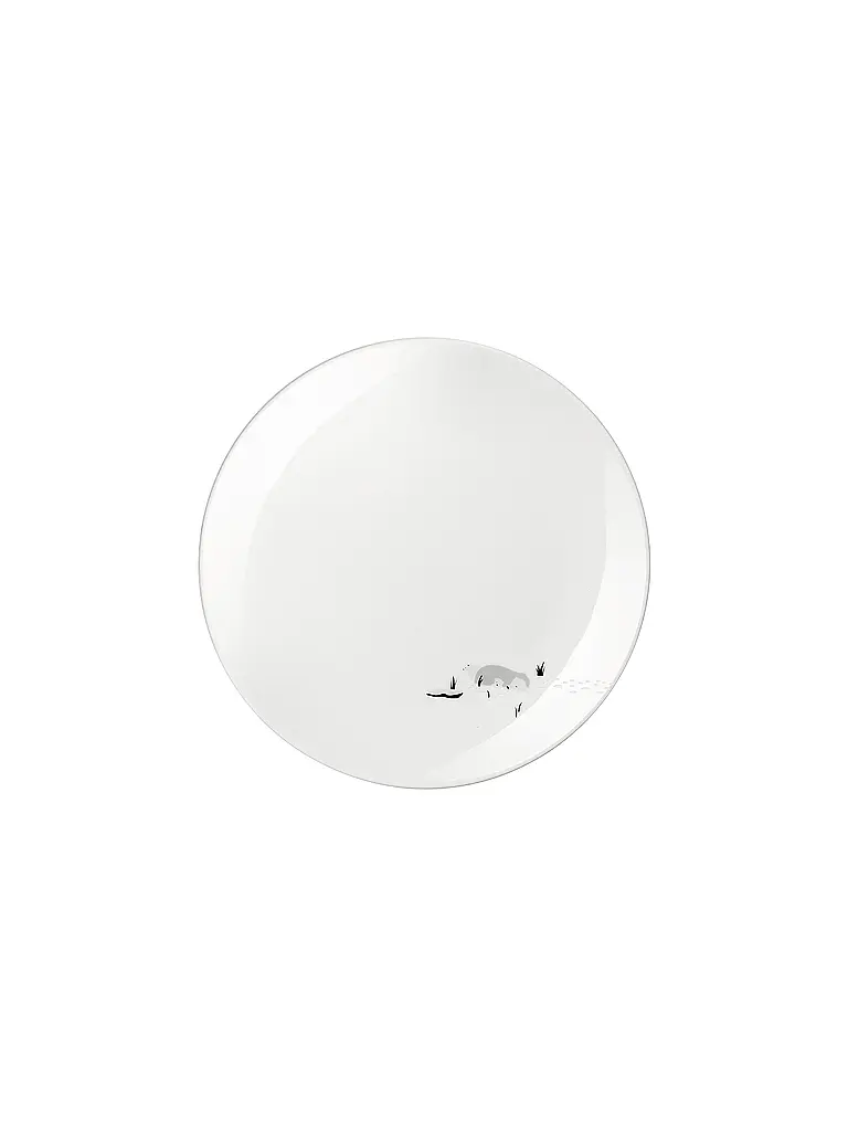 ASA SELECTION | Weihnachts Dessertteller 20,5cm  North Pole  | weiss