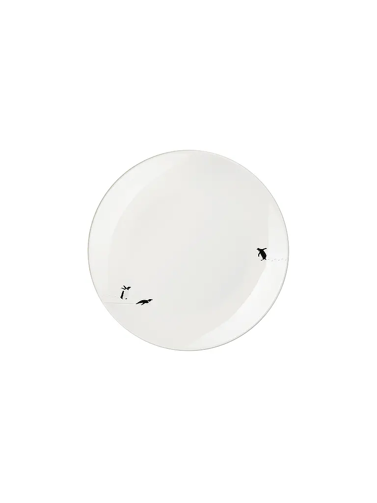 ASA SELECTION | Weihnachts Dessertteller 20,5cm South Pole  | weiss