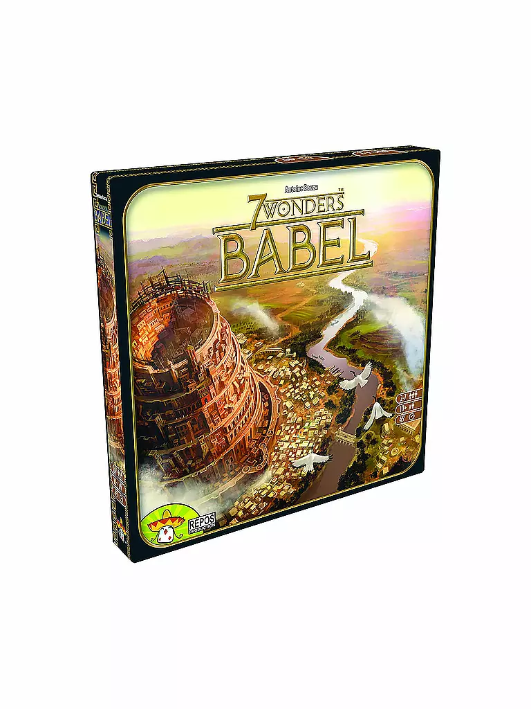 ASMODEE | 7 Wonders - Babel (Erweiterung) | keine Farbe