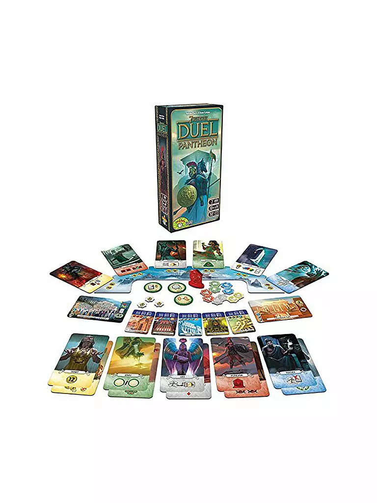 ASMODEE | 7 Wonders DUEL - Pantheon | keine Farbe