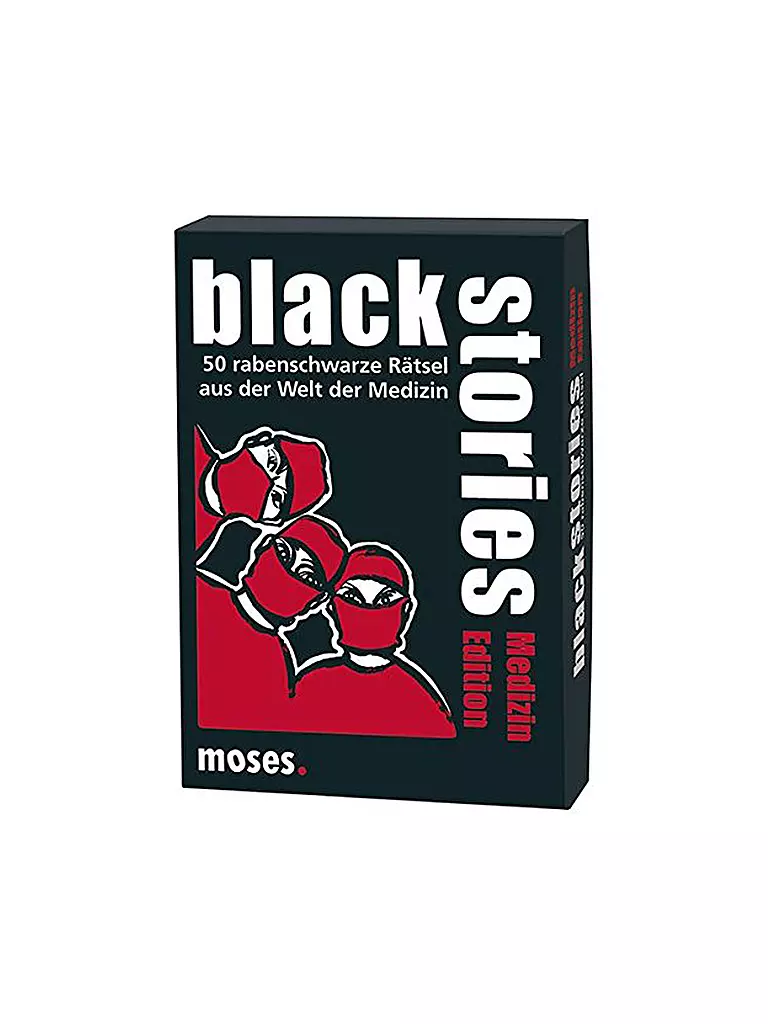 ASMODEE | Black Stories "Medizin Edition" | keine Farbe