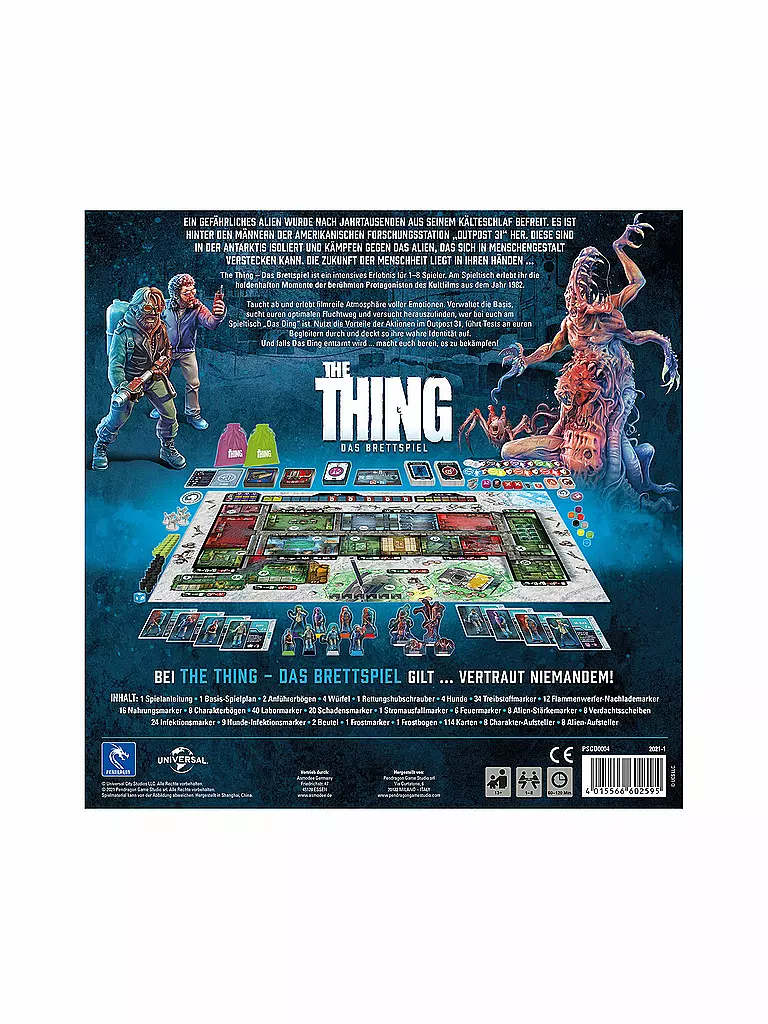 ASMODEE | Brettspiel - The Thing | keine Farbe