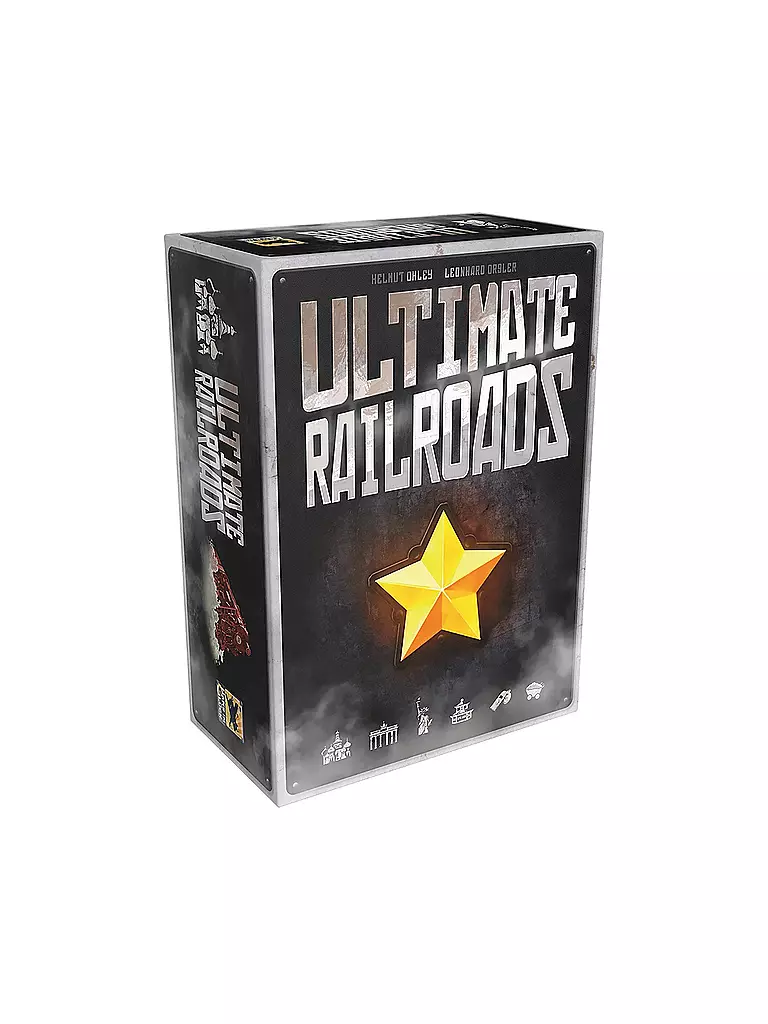 ASMODEE | Brettspiel - Ultimate Railroads | keine Farbe