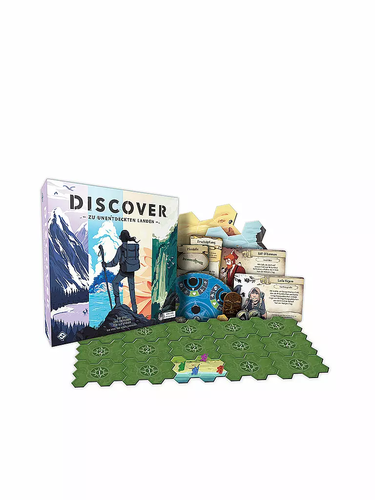 ASMODEE | Discover - Zu unentdeckten Landen | keine Farbe