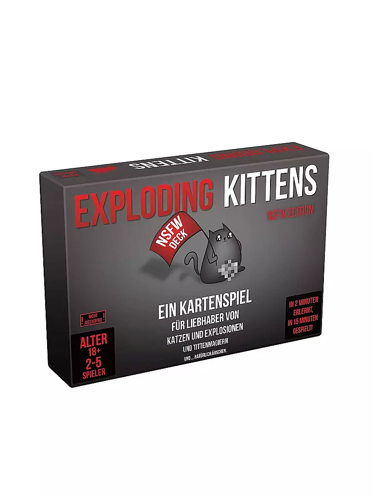ASMODEE | Exploding Kittens NSFW Edition | keine Farbe