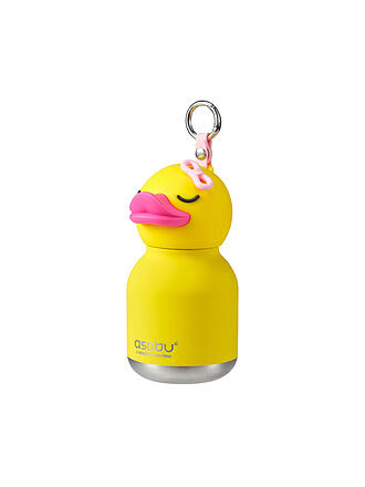 ASOBU | Kinder Mini-Isolierflasche ENTE 0,2l  Gelb