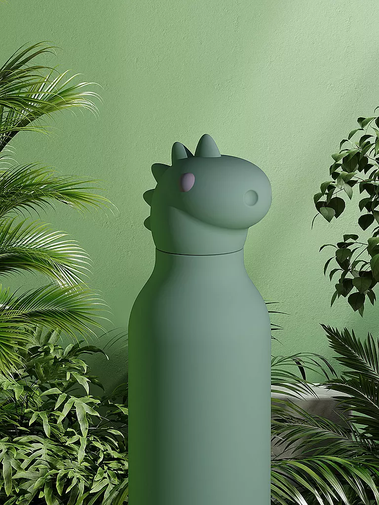 ASOBU | Isolierflasche 460ml DINO oliv | olive