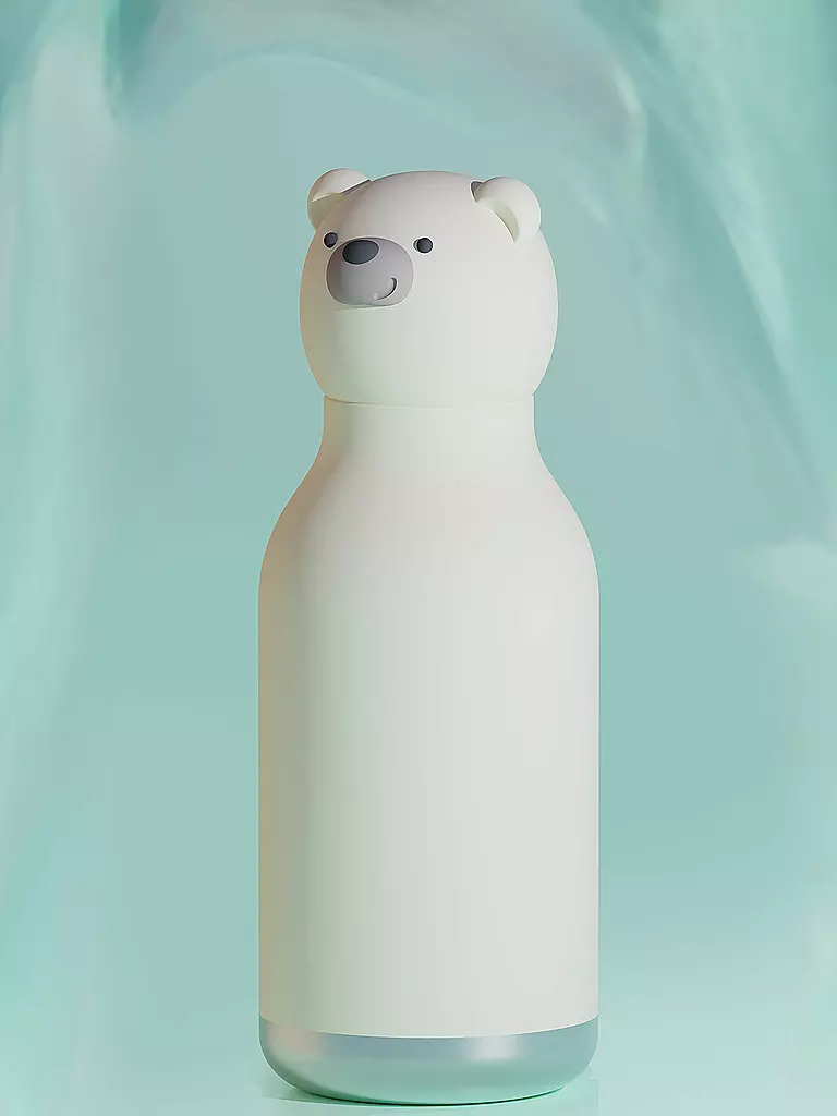 ASOBU | Isolierflasche 460ml EISBÄR weiss | weiss