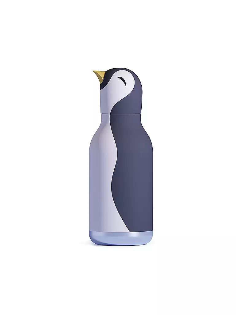 ASOBU | Isolierflasche 460ml PINGUIN grau / weiss | grau
