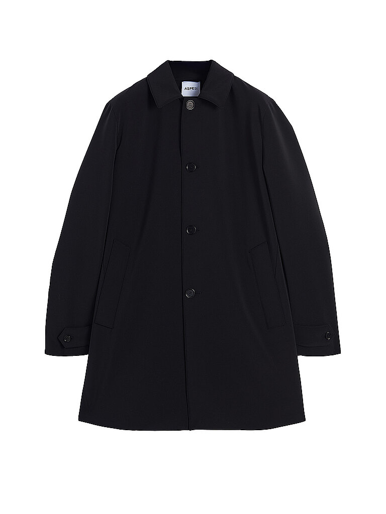 ASPESI Trenchcoat schwarz | L