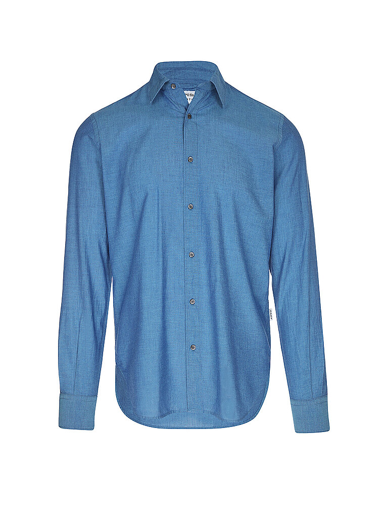 ASPESI Hemd Slim Fit blau | XXL