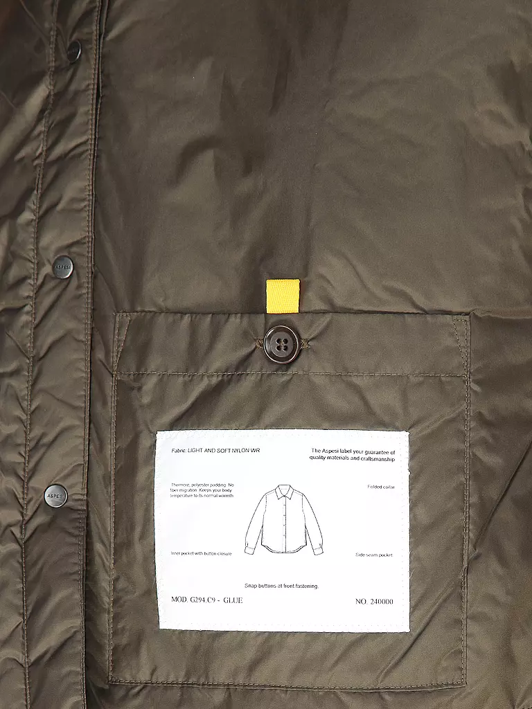 ASPESI | Jacke - Overshirt | schwarz