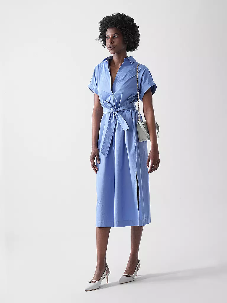 ASPESI | Midikleid  | hellblau