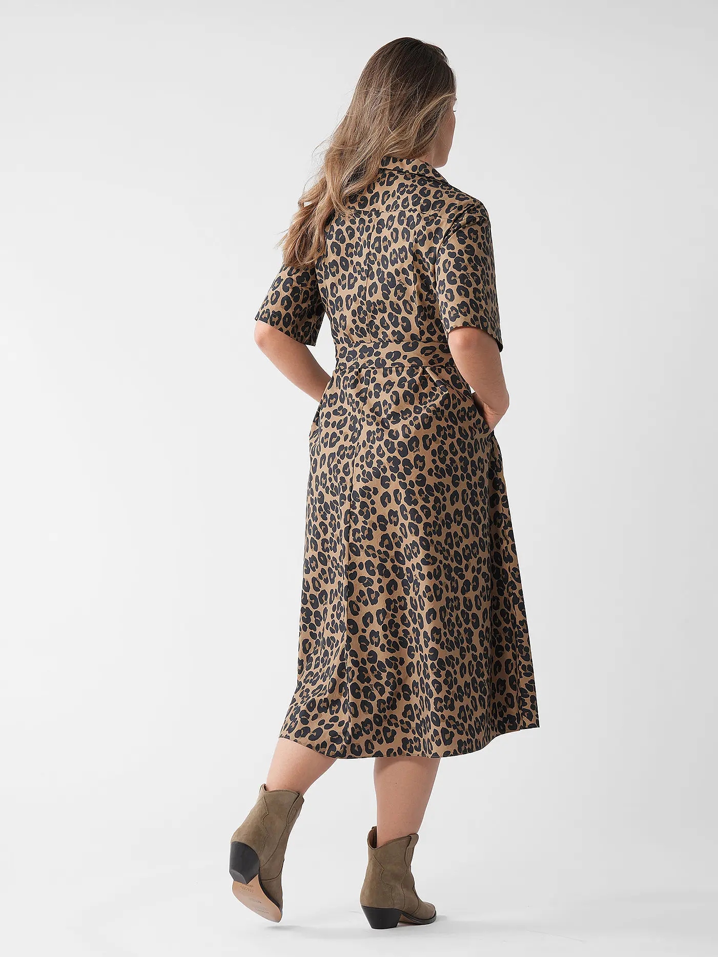 ASPESI | Midikleid | braun