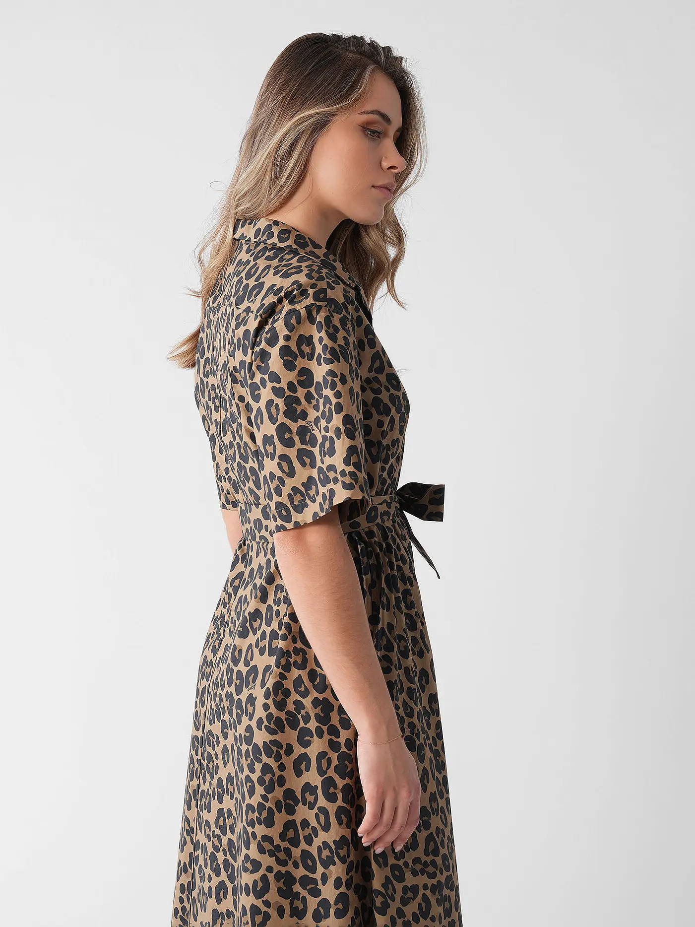 ASPESI | Midikleid | braun