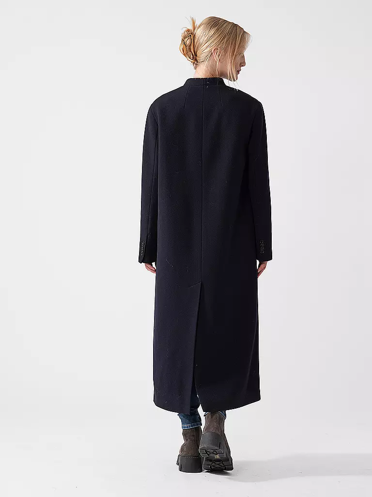 ASPESI | Wollmantel  | dunkelblau