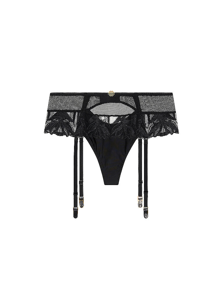 AUBADE String mit Strumpfgürtel SWEET EUPHORIA black schwarz | 42