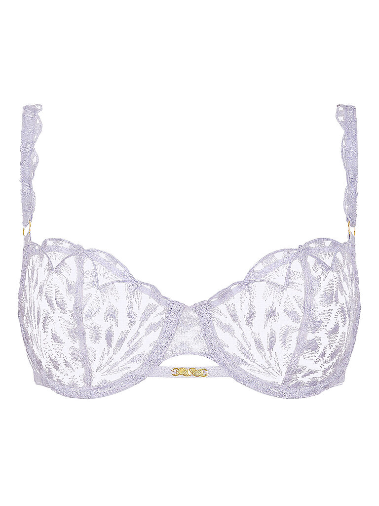 AUBADE BH mit Bügel BH HALBSCHALE CRAZY IN LOVE wisteria lila | 75B