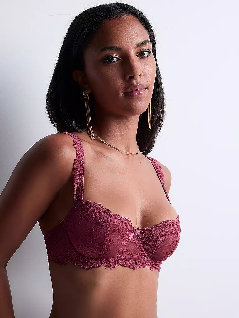 AUBADE | Balconette BH DANSE DES SENS mulberry | 