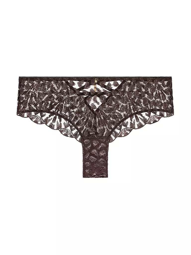 AUBADE | Hipster CRAZY IN LOVE satin brown | braun