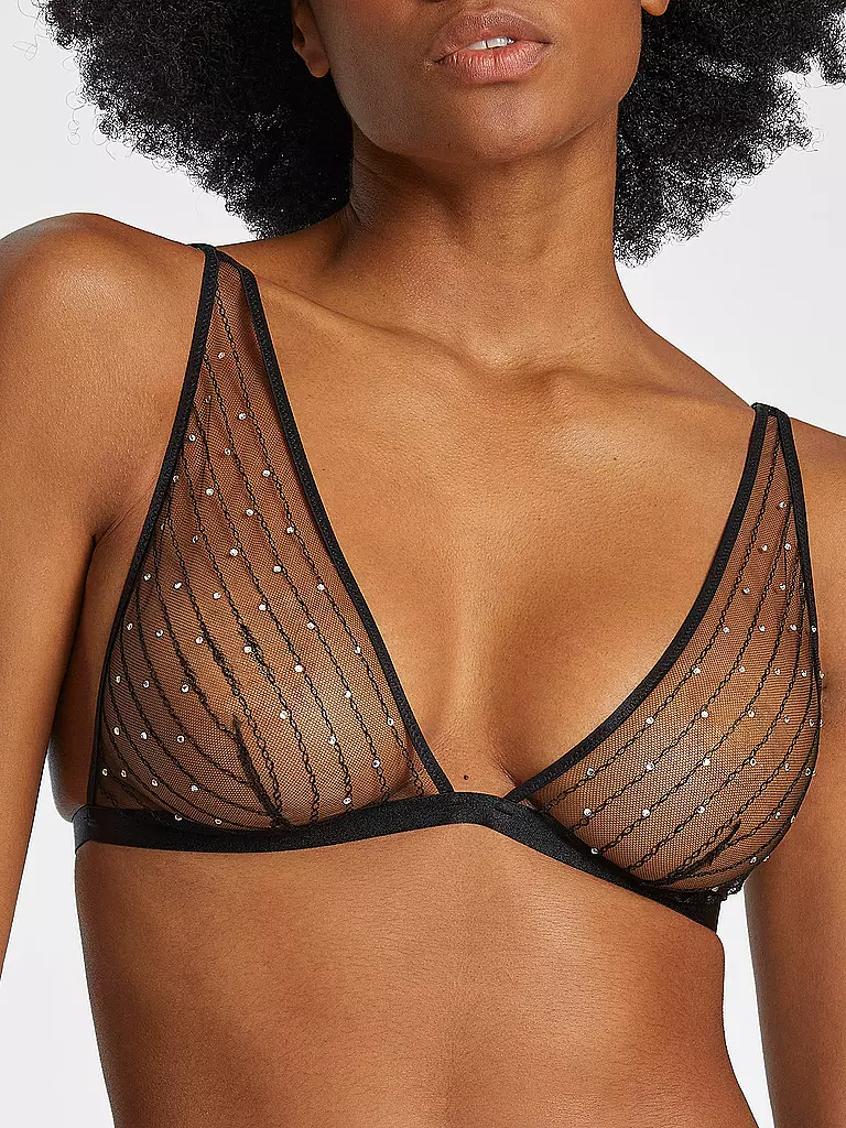 AUBADE | Set - Slip und Bralette NUIT ETOILEE | schwarz