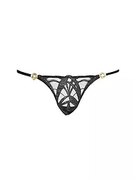 AUBADE | Slip ELIE SAAB secret date  | schwarz