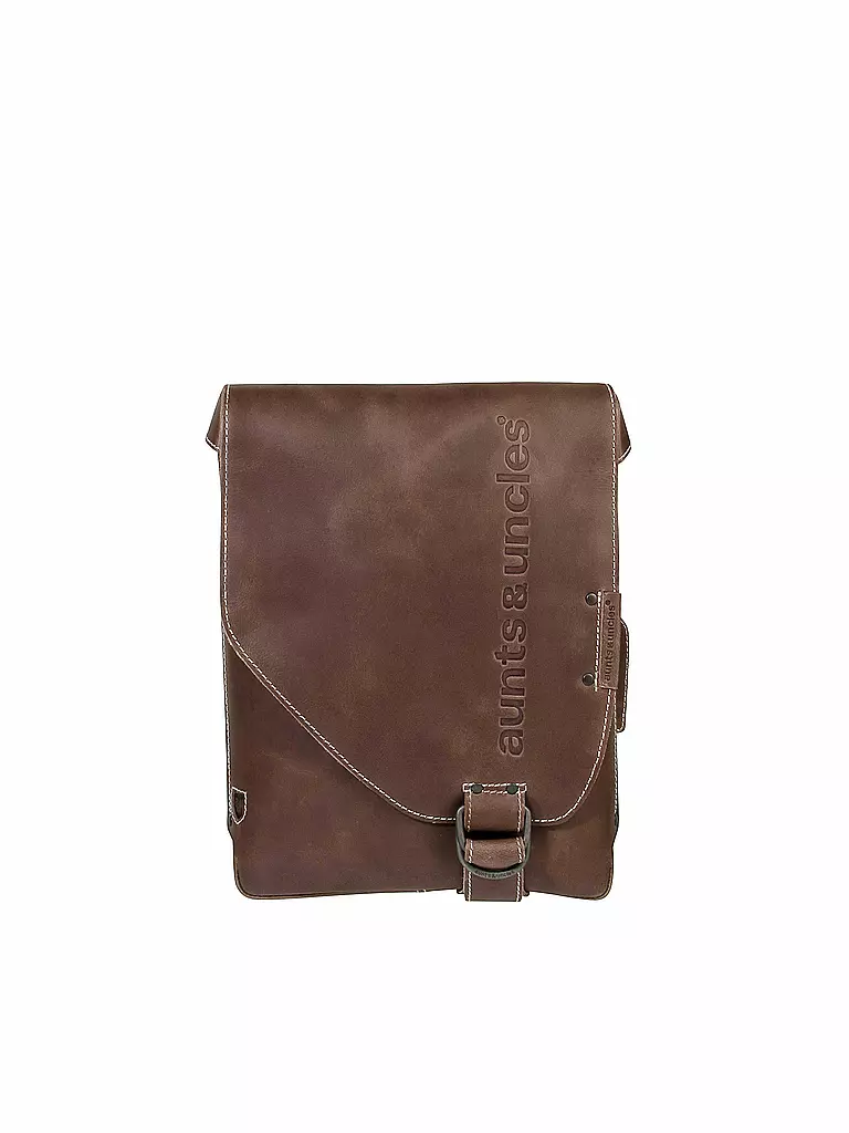 AUNTS & UNCLES | Ledertasche - Postbag "Hunter - Jason" | braun