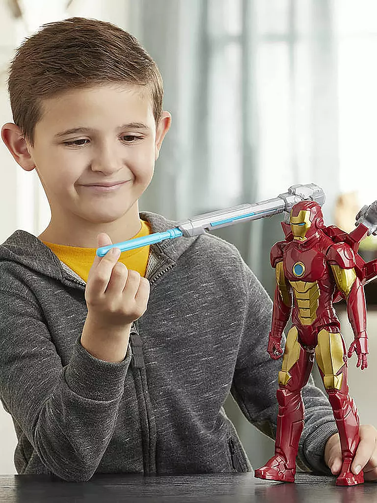 AVENGERS | Marvel Avengers Titan Hero Serie Blast Gear Iron Man | keine Farbe