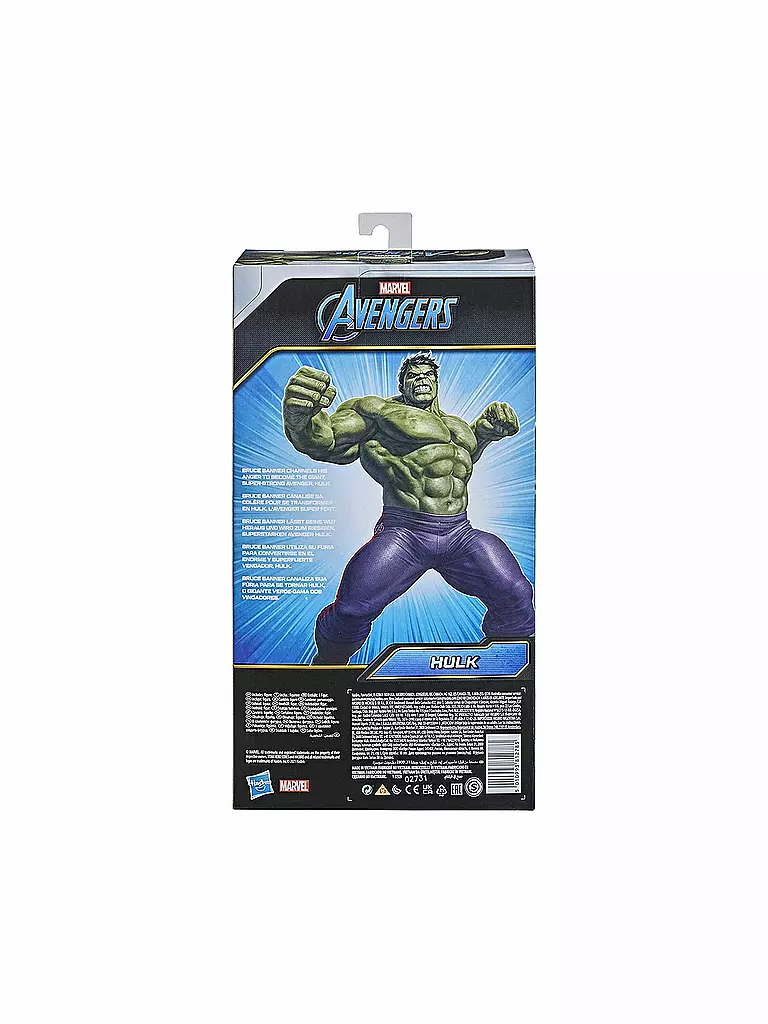 AVENGERS | Marvel Avengers Titan Hero Series Blast Gear Deluxe Hulk Actionfigur 30cm | keine Farbe