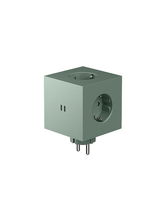 AVOLT | Mehrfachsteckdose Square 2 F Oak Green