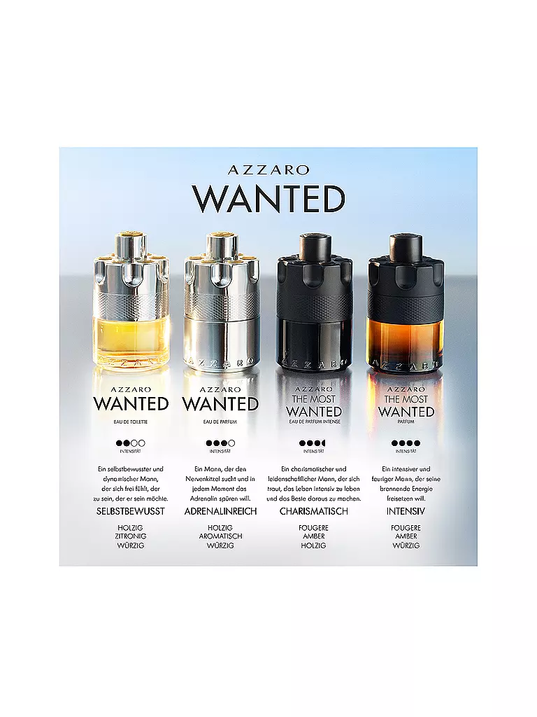 AZZARO | Wanted Eau de Parfum 50ml  | keine Farbe