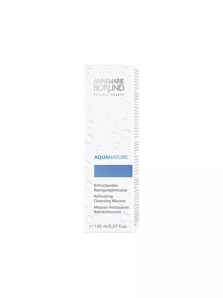 BÖRLIND | Aquanature - Erfrischendes Reinigungsmousse 150ml | 